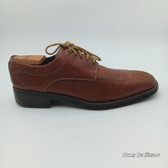 Cole Haan Cognac Brown Leather Dress Shoe Men\'s Size 10 main image 7